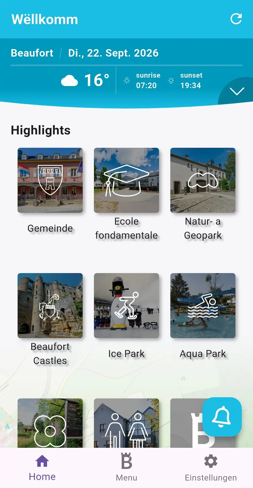 L’appli Beeforter sur deux smartphones